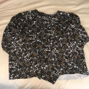 Floral sweatshirt